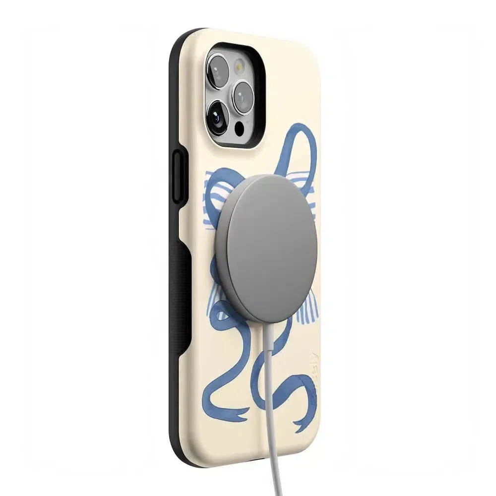 Clearance Price Heartstrings | Blue Bow Case  Last Chance!