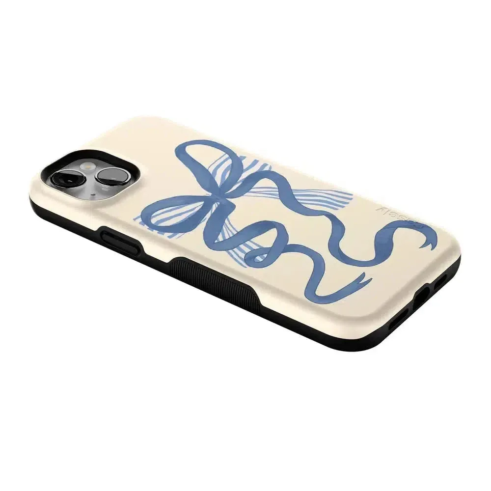 Clearance Price Heartstrings | Blue Bow Case  Last Chance!