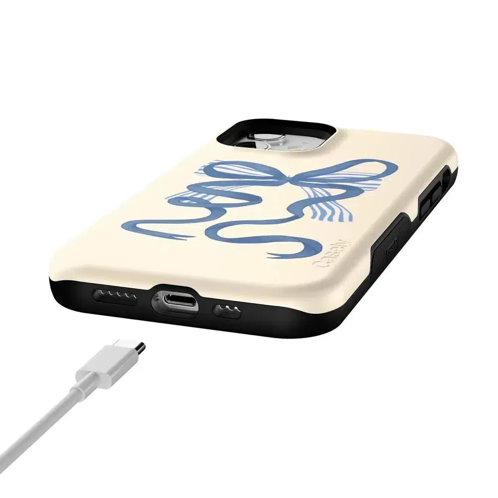 Clearance Price Heartstrings | Blue Bow Case  Last Chance!