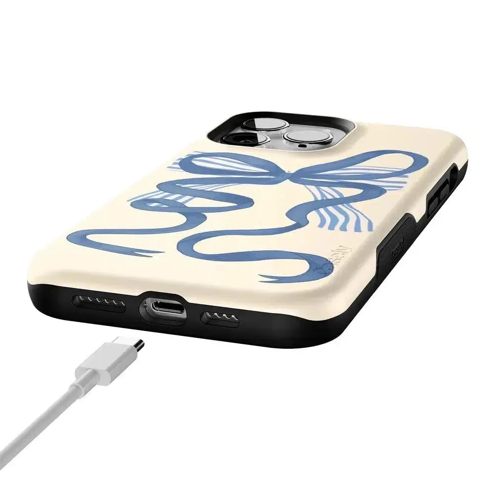 Clearance Price Heartstrings | Blue Bow Case  Last Chance!