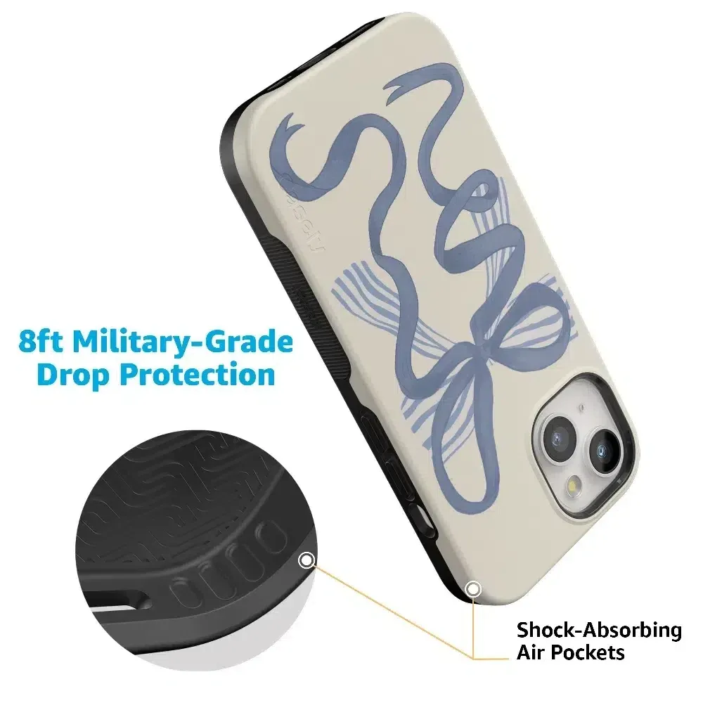 Clearance Price Heartstrings | Blue Bow Case  Last Chance!