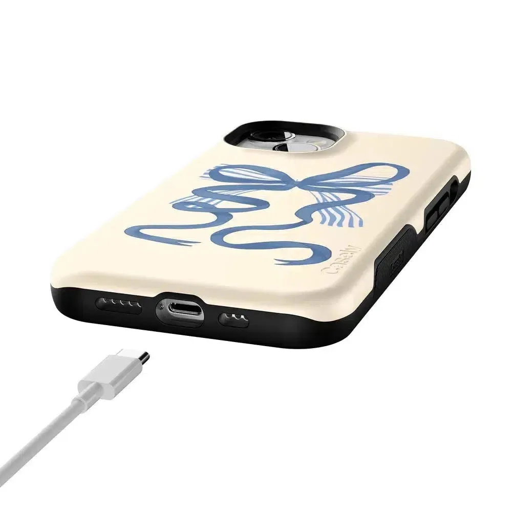 Clearance Price Heartstrings | Blue Bow Case  Last Chance!