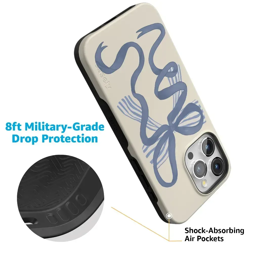 Clearance Price Heartstrings | Blue Bow Case  Last Chance!