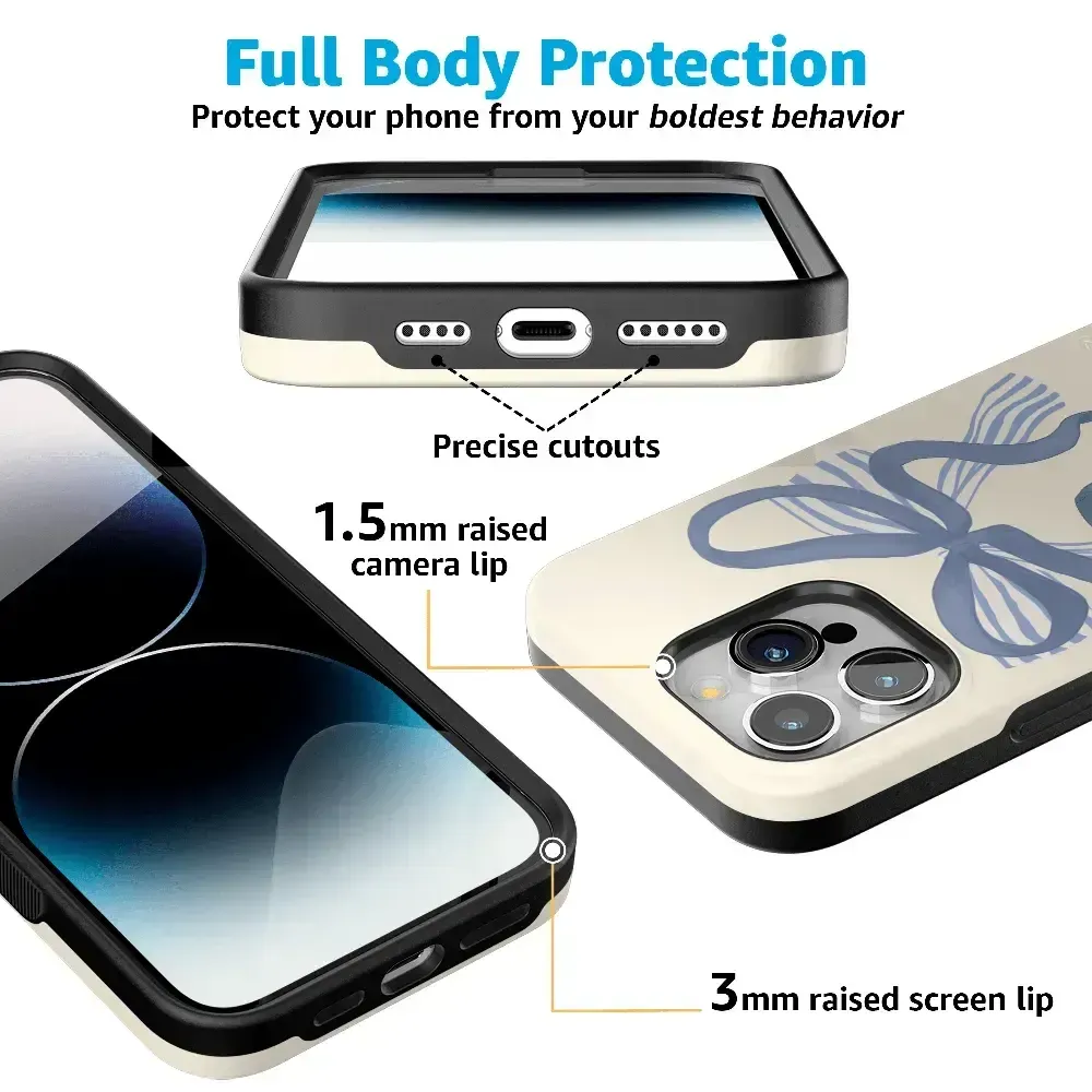 Clearance Price Heartstrings | Blue Bow Case  Last Chance!