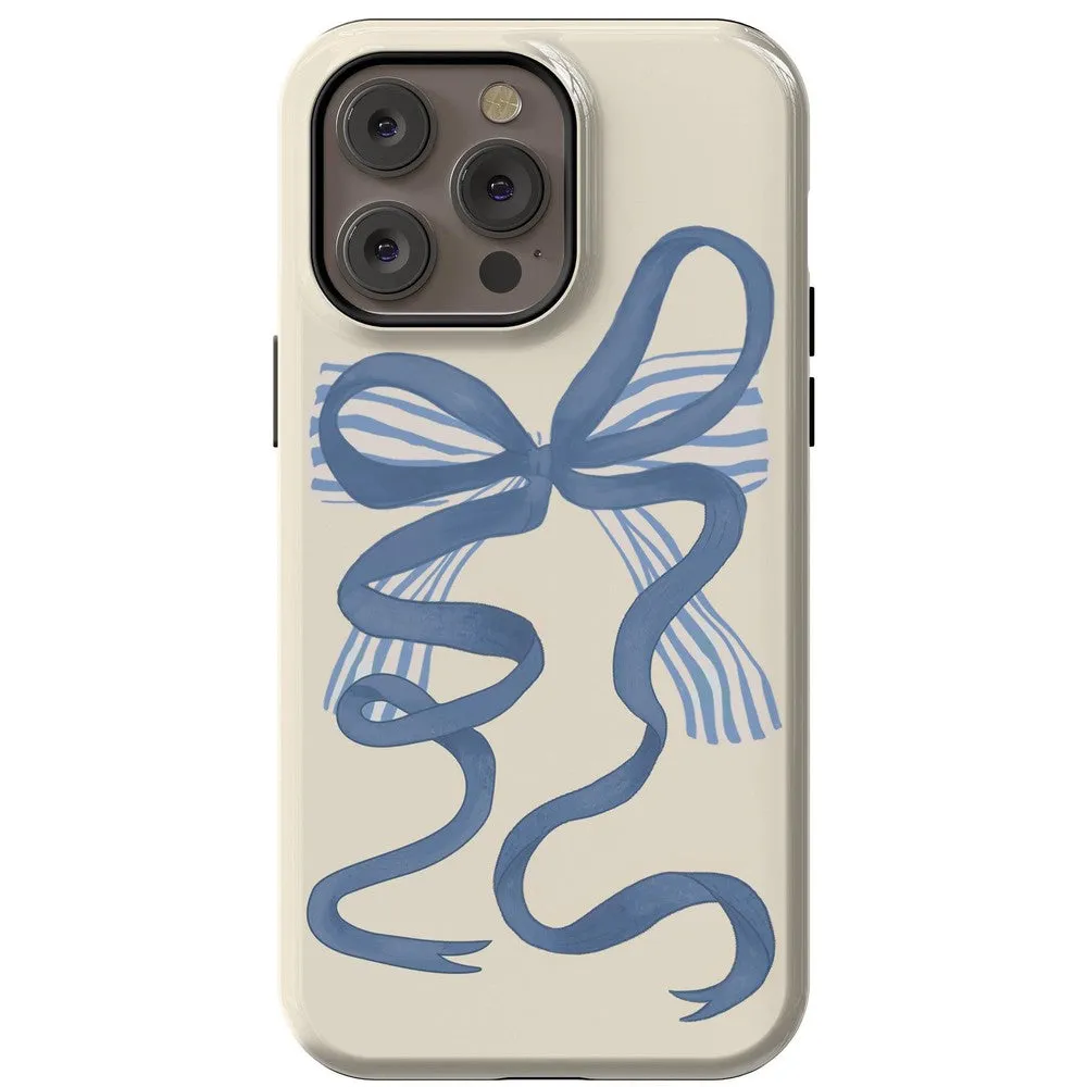Clearance Price Heartstrings | Blue Bow Case  Last Chance!