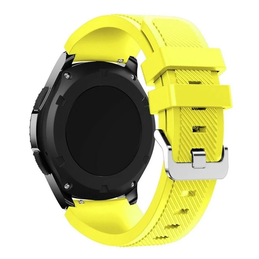 Clearance Price Huawei Watch 3 (Pro) Silicone Strap with Buckle (Yellow)  Stylish & Comfortable