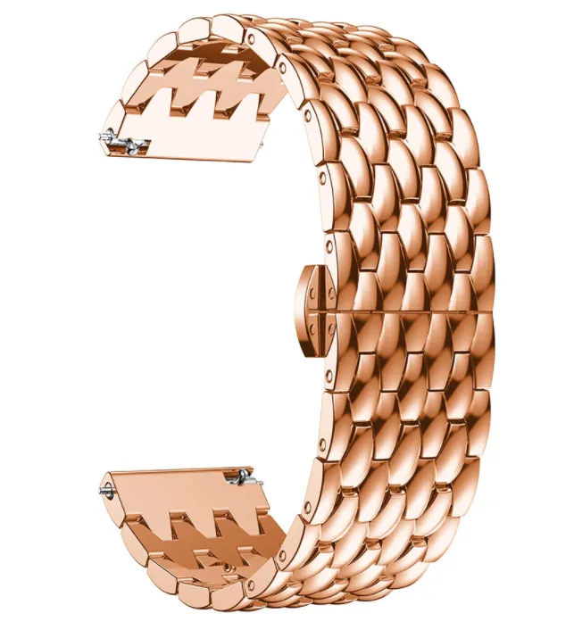 Clearance Price Huawei Watch 3 (Pro) Steel Dragon Strap (Rose Gold)  Today Only!