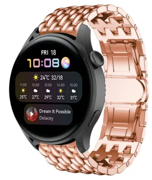 Clearance Price Huawei Watch 3 (Pro) Steel Dragon Strap (Rose Gold)  Today Only!