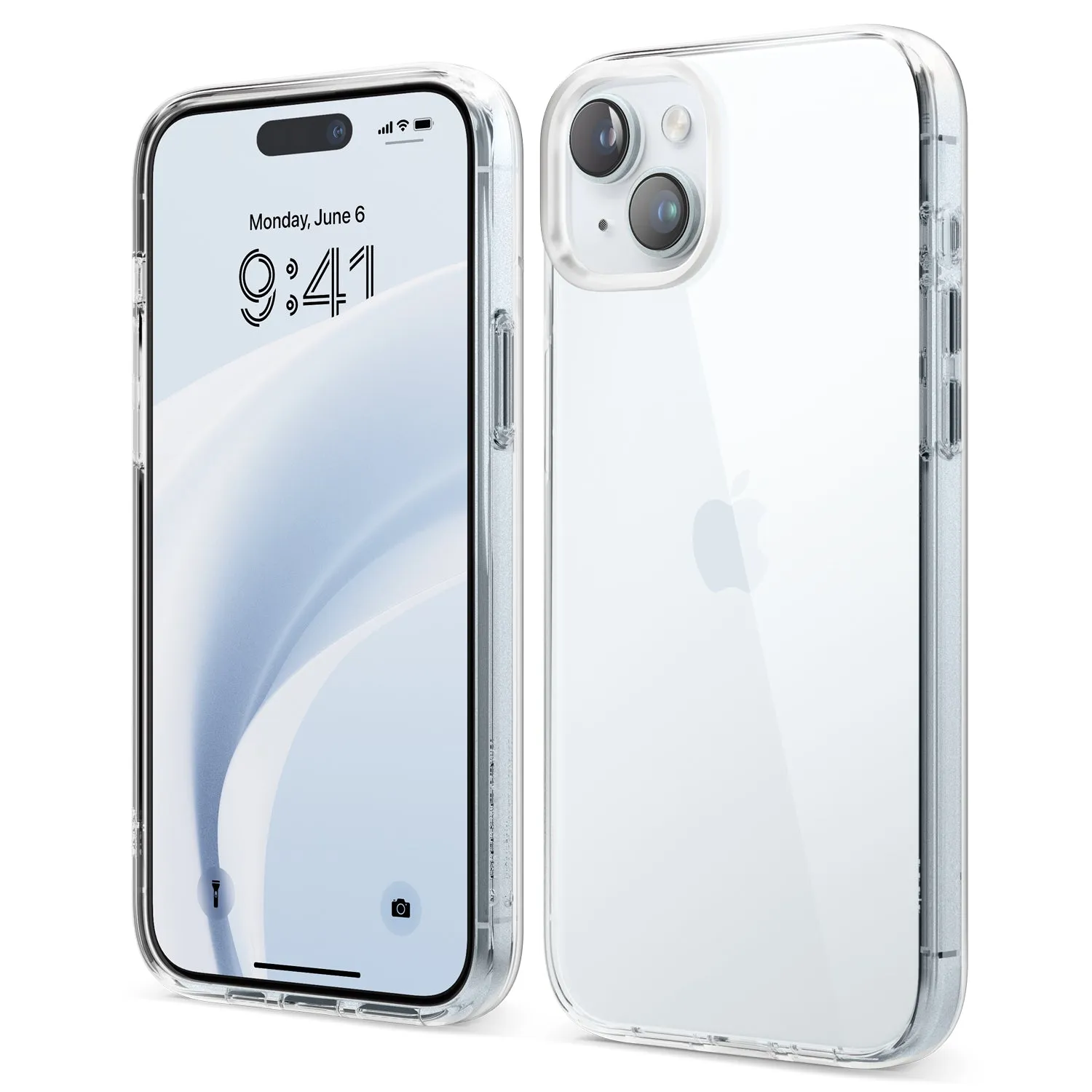 Clearance Price Hybrid Clear Case for iPhone 15 Plus  Limited Availability!