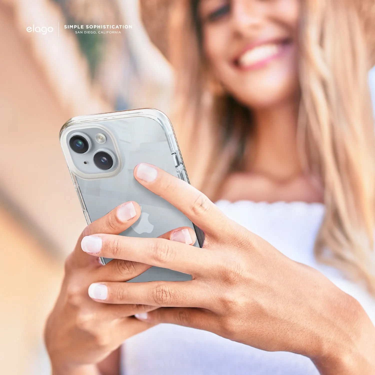 Clearance Price Hybrid Clear Case for iPhone 15 Plus  Limited Availability!