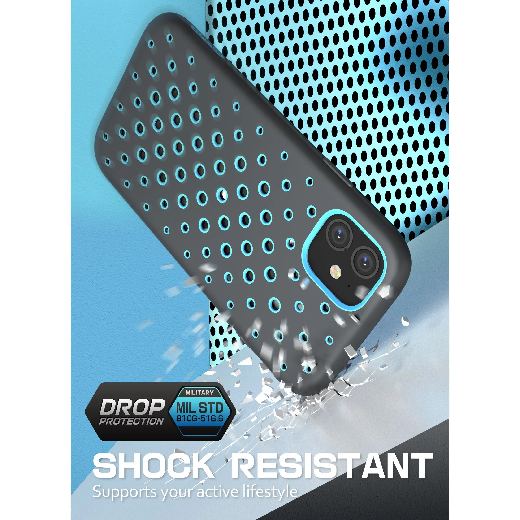 Clearance Price iPhone 11 6.1 inch Unicorn Beetle Sport Athletic Case-Blue  Today Only!