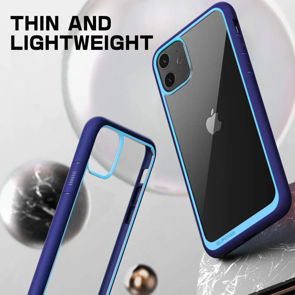 Clearance Price iPhone 11 6.1 inch Unicorn Beetle Style Slim Clear Case-Navy  Last Few Pieces!