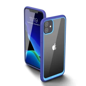 Clearance Price iPhone 11 6.1 inch Unicorn Beetle Style Slim Clear Case-Navy  Last Few Pieces!
