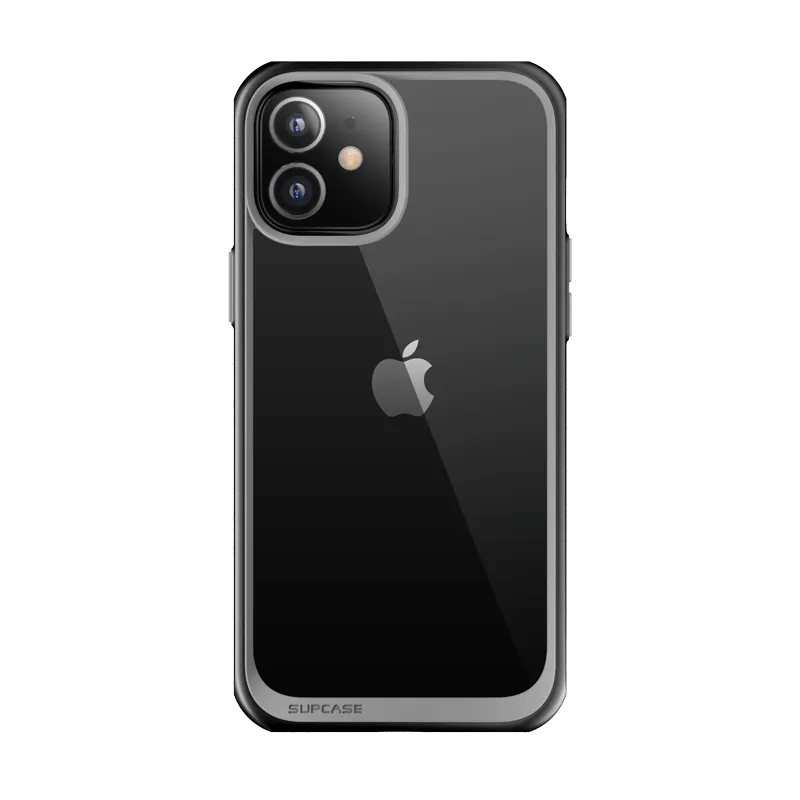 Clearance Price iPhone 12 mini 5.4 inch Unicorn Beetle Style Slim Clear Case-Black  Last Few Pieces!