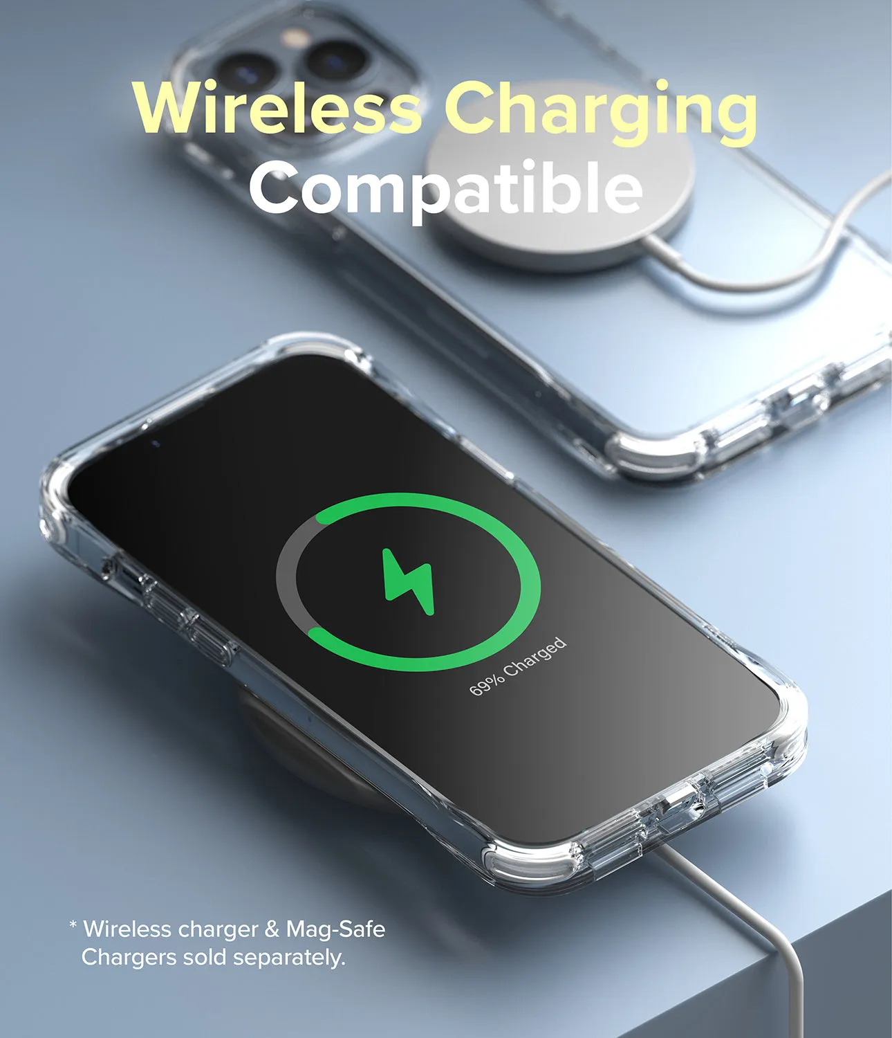 Clearance Price iPhone 13 Pro Max Case | Fusion Plus - White/Lime Glow  Limited Availability!