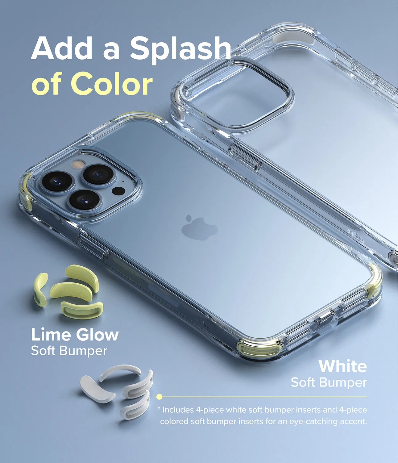 Clearance Price iPhone 13 Pro Max Case | Fusion Plus - White/Lime Glow  Limited Availability!