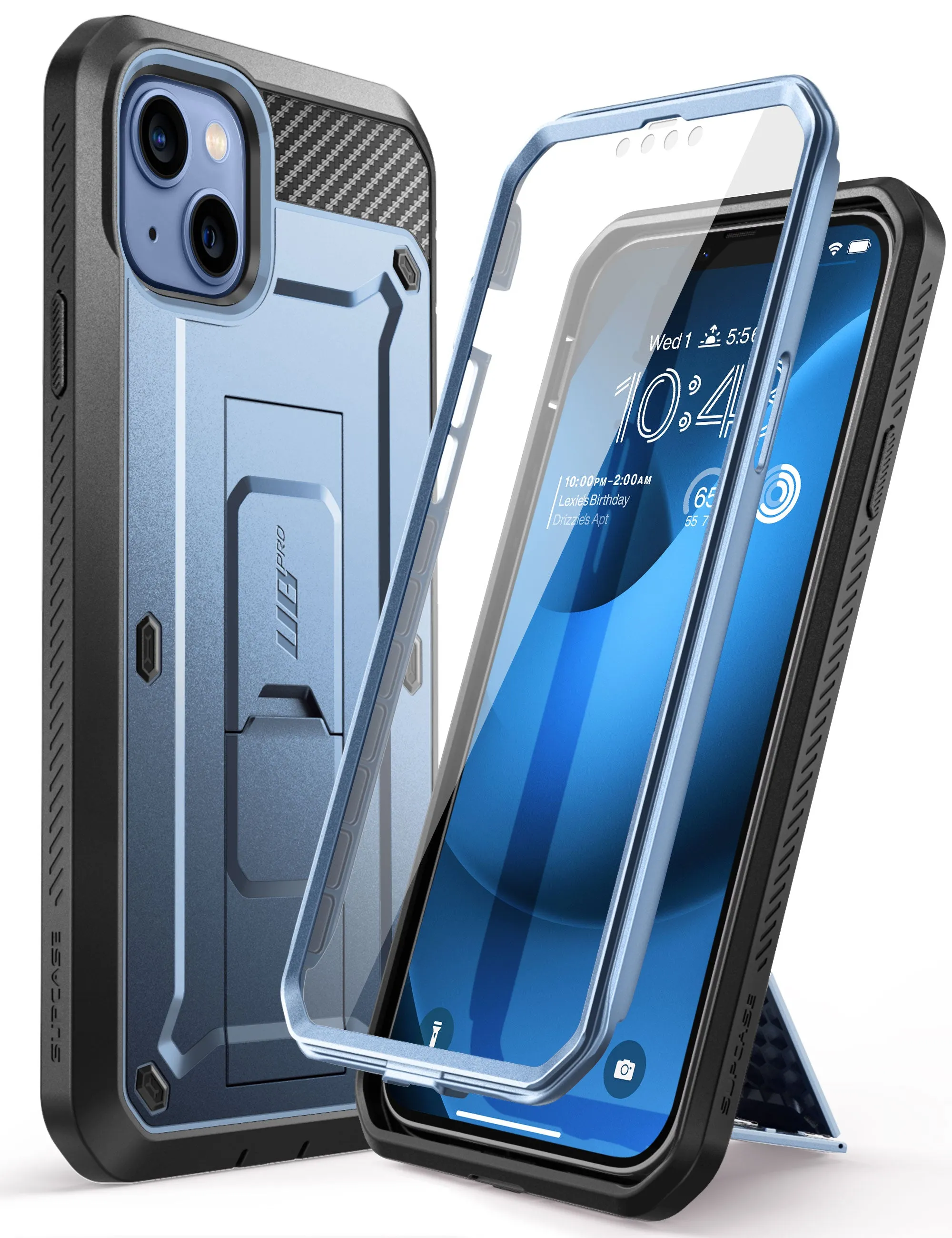 Clearance Price iPhone 14 Plus 6.7 inch Unicorn Beetle PRO Rugged Case-Metallic Blue  Last Chance!