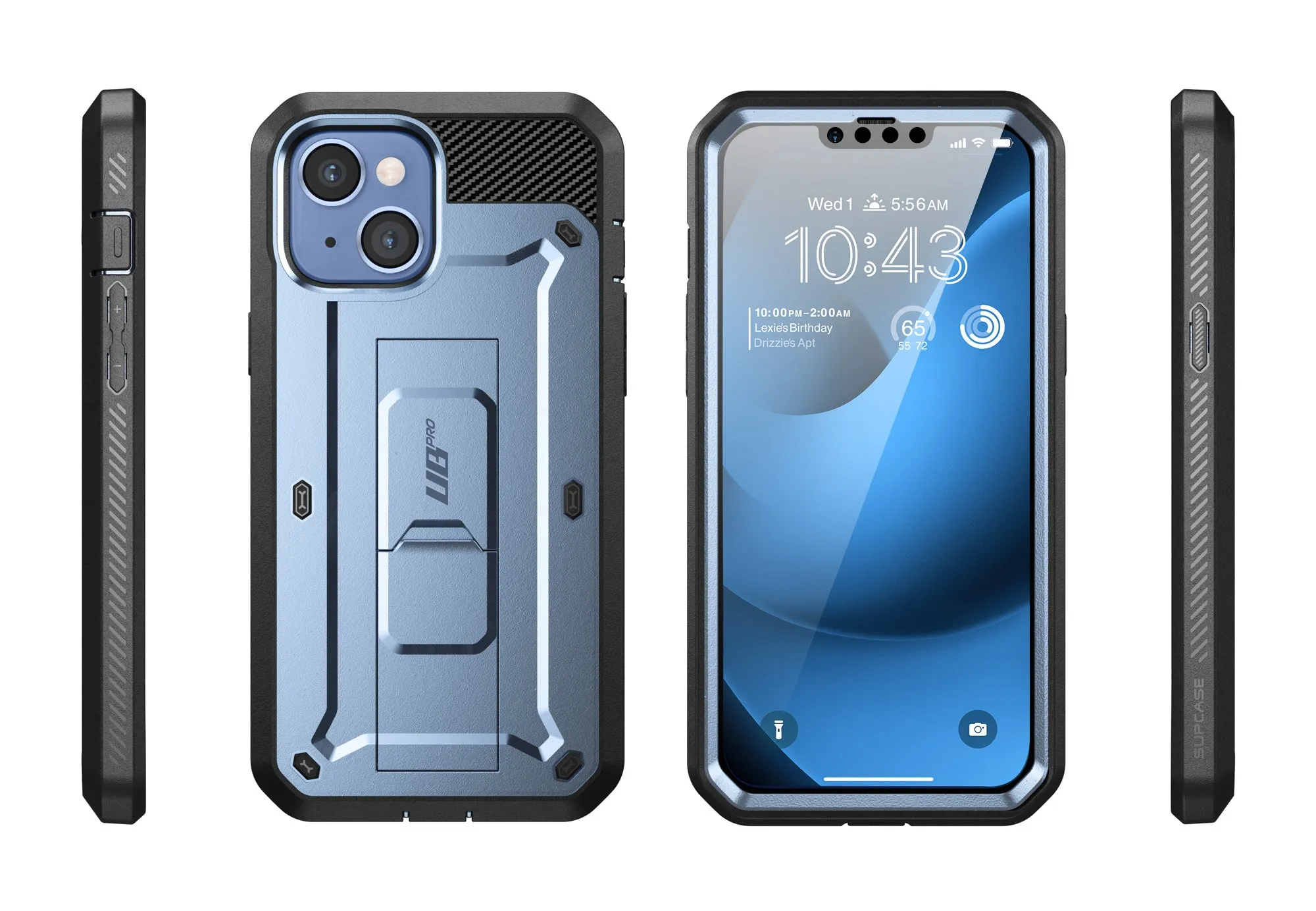 Clearance Price iPhone 14 Plus 6.7 inch Unicorn Beetle PRO Rugged Case-Metallic Blue  Last Chance!