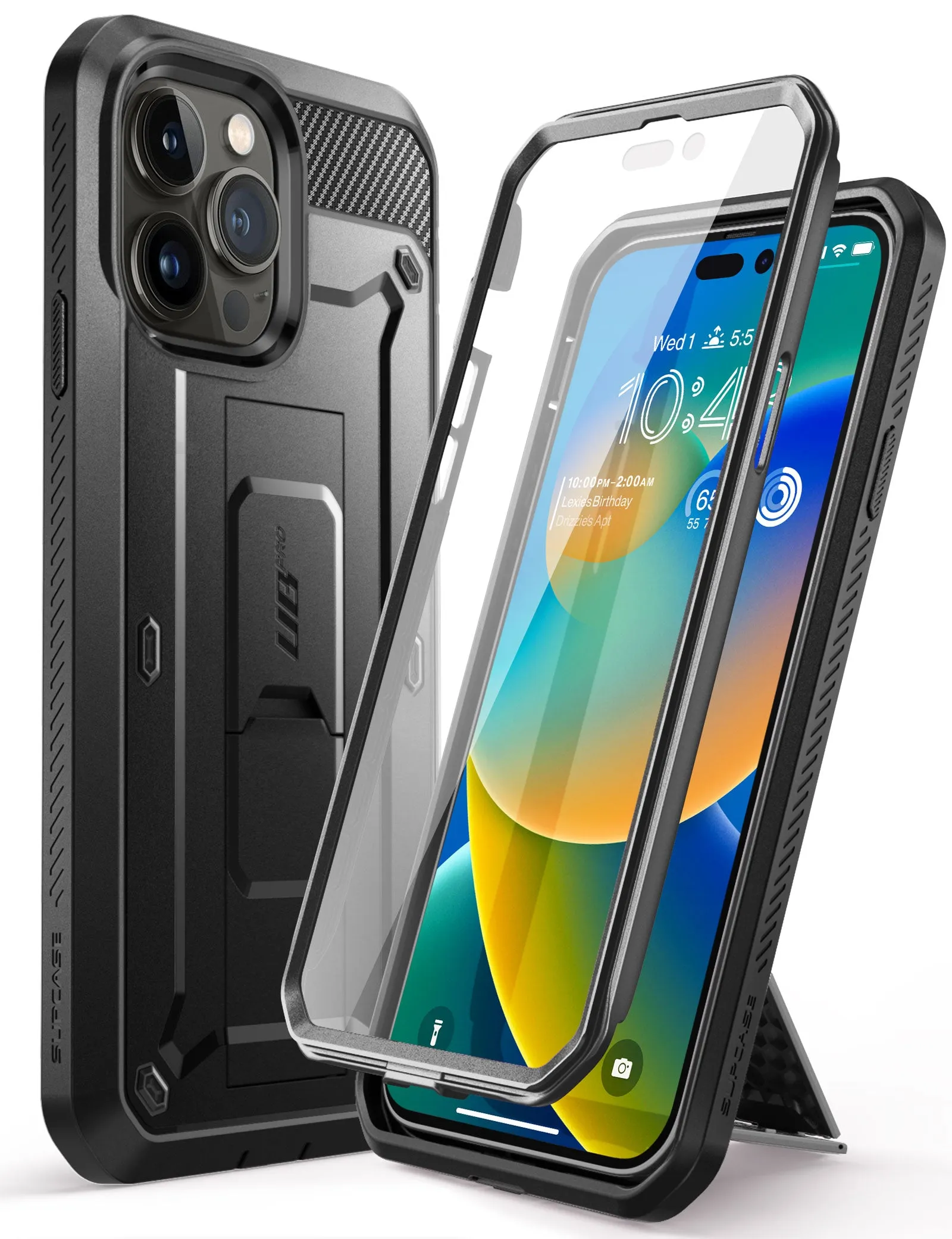 Clearance Price iPhone 14 Pro Max 6.7 inch Unicorn Beetle PRO Rugged Case-Black  Stylish & Comfortable
