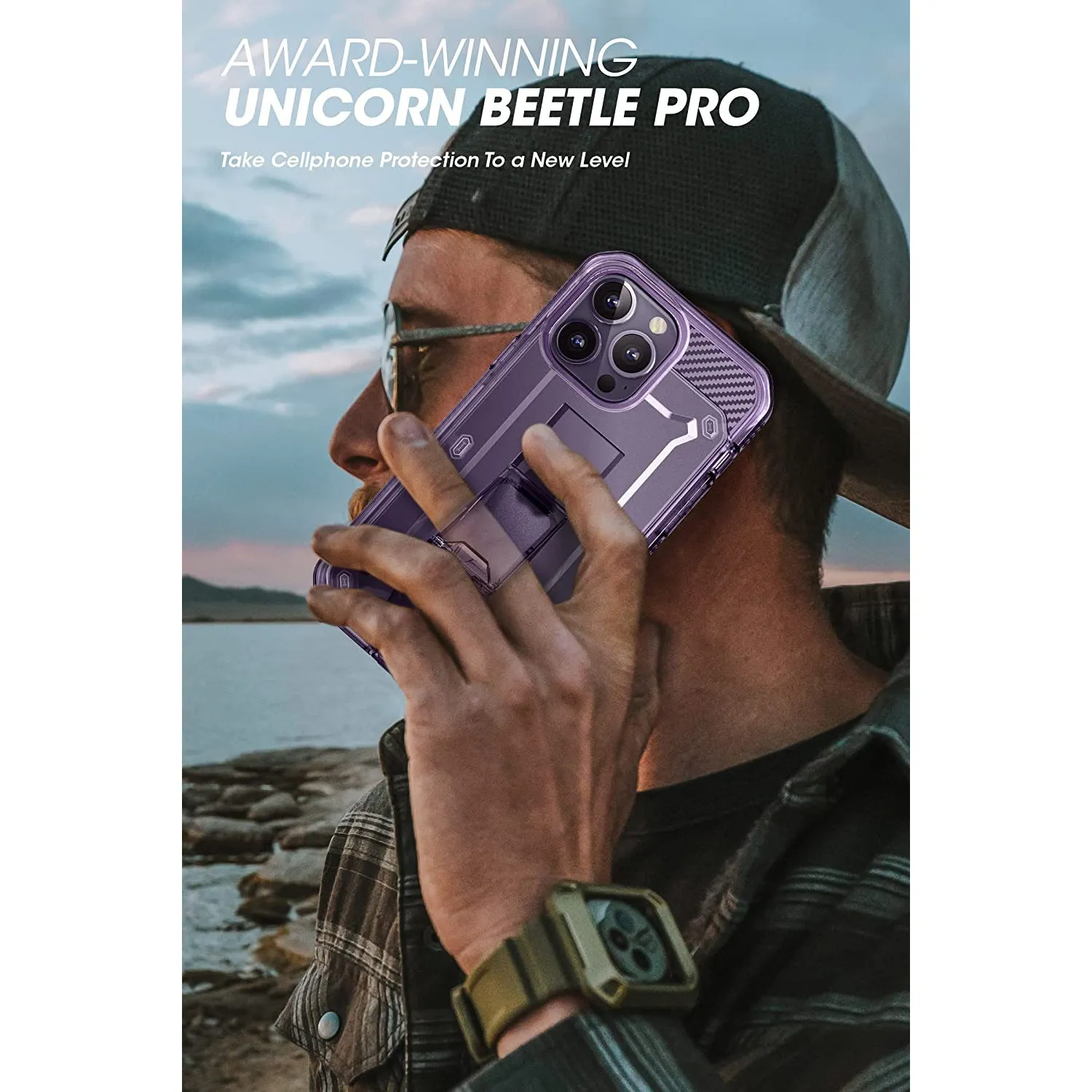 Clearance Price iPhone 14 Pro Max 6.7 inch Unicorn Beetle PRO Rugged Case-Purple Fog  Last Few Pieces!