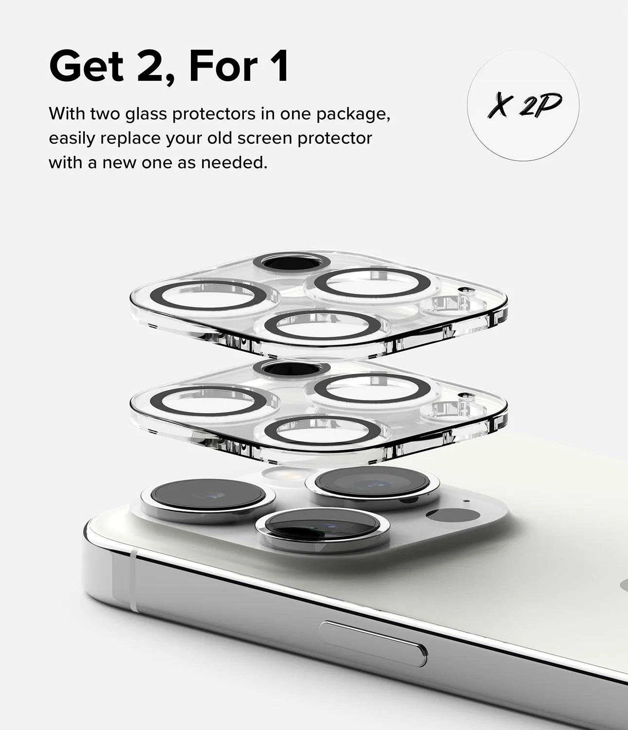 Clearance Price iPhone 15 Pro | Camera Protector Glass [2 Pack]  Last Chance!