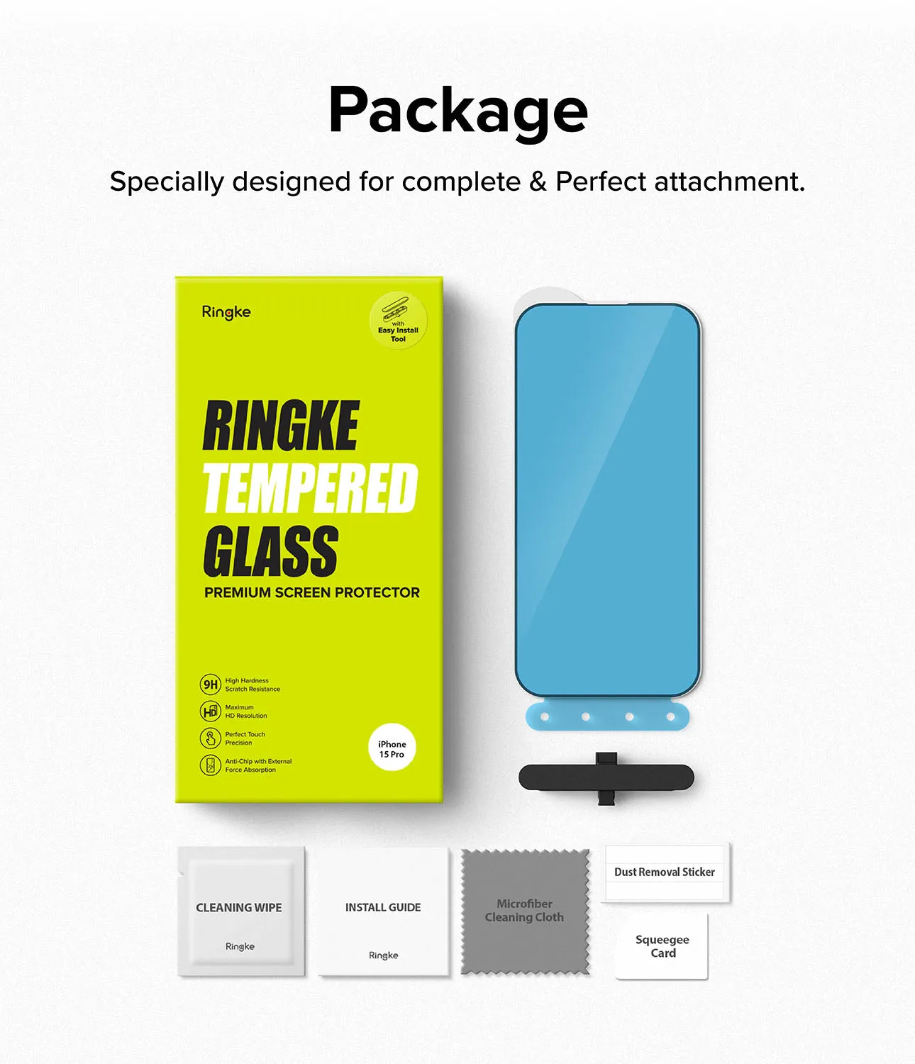 Clearance Price iPhone 15 Pro Screen Protector | Full Cover Glass  Limited Stock!