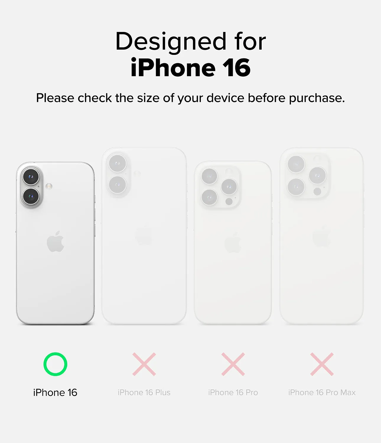 Clearance Price iPhone 16 Case | Fusion Design  Going Fast!