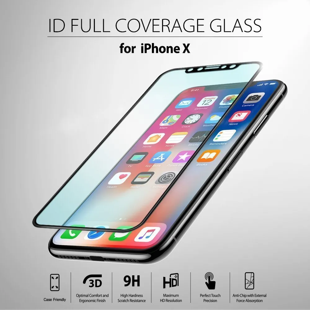 Clearance Price iPhone X Screen Protector | Full Cover Glass  Last Few Pieces!