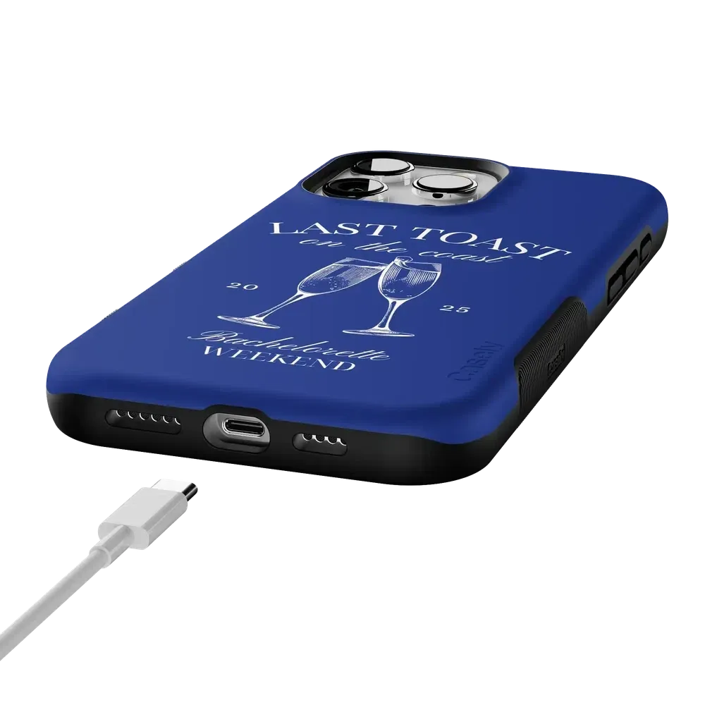Clearance Price Last Toast | Blue Coastal Bachelorette Case  Almost Sold Out!