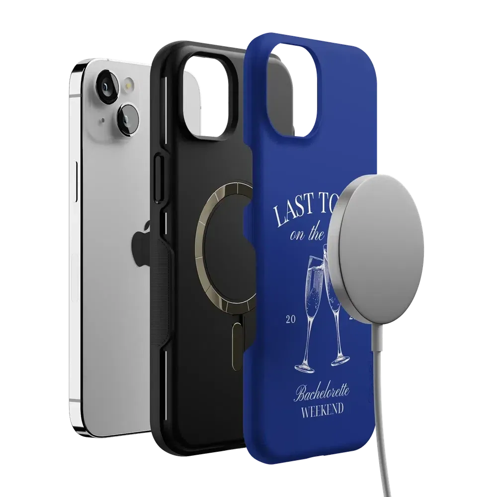 Clearance Price Last Toast | Blue Coastal Bachelorette Case  Almost Sold Out!