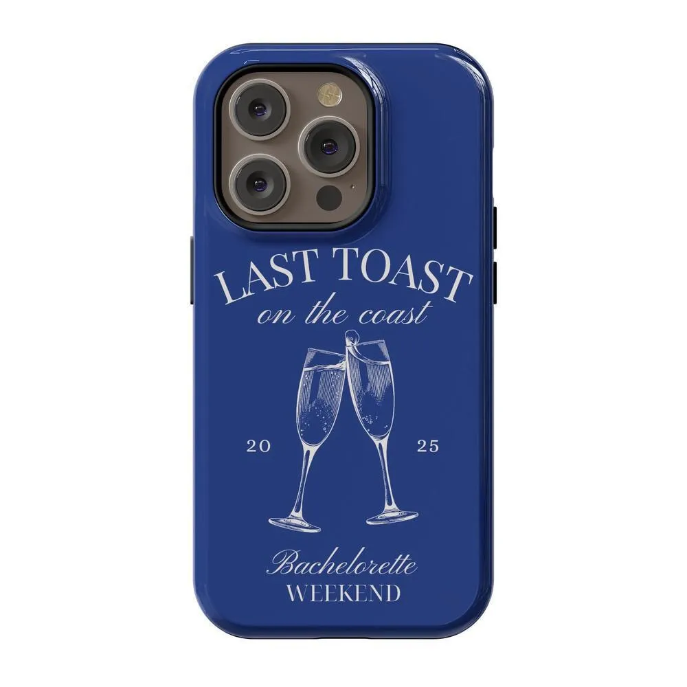 Clearance Price Last Toast | Blue Coastal Bachelorette Case  Almost Sold Out!