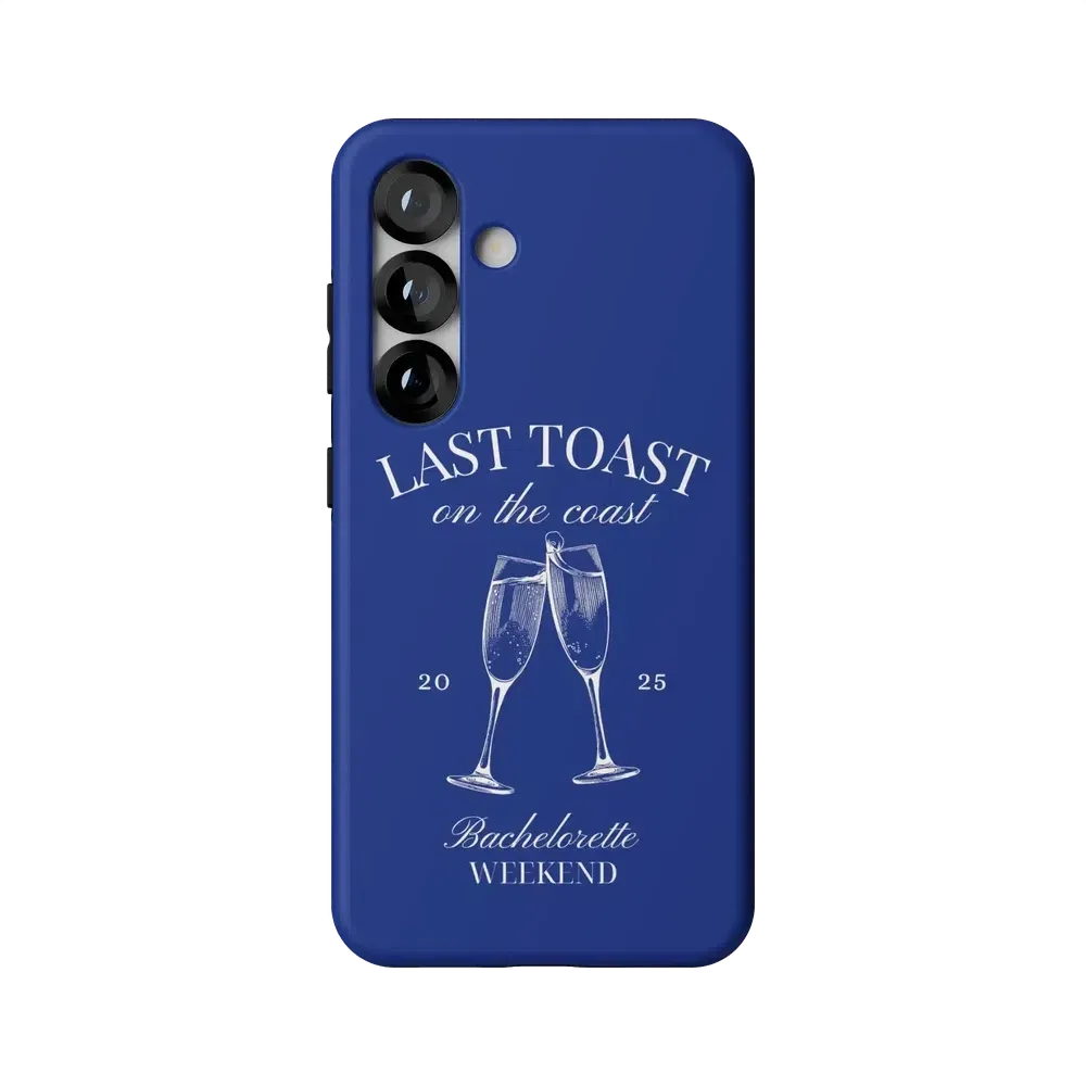 Clearance Price Last Toast | Blue Coastal Bachelorette Case  Almost Sold Out!
