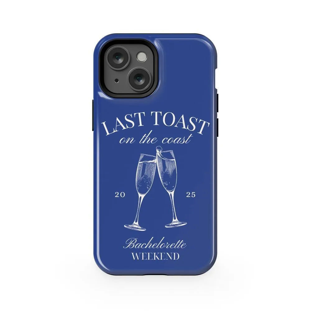 Clearance Price Last Toast | Blue Coastal Bachelorette Case  Almost Sold Out!