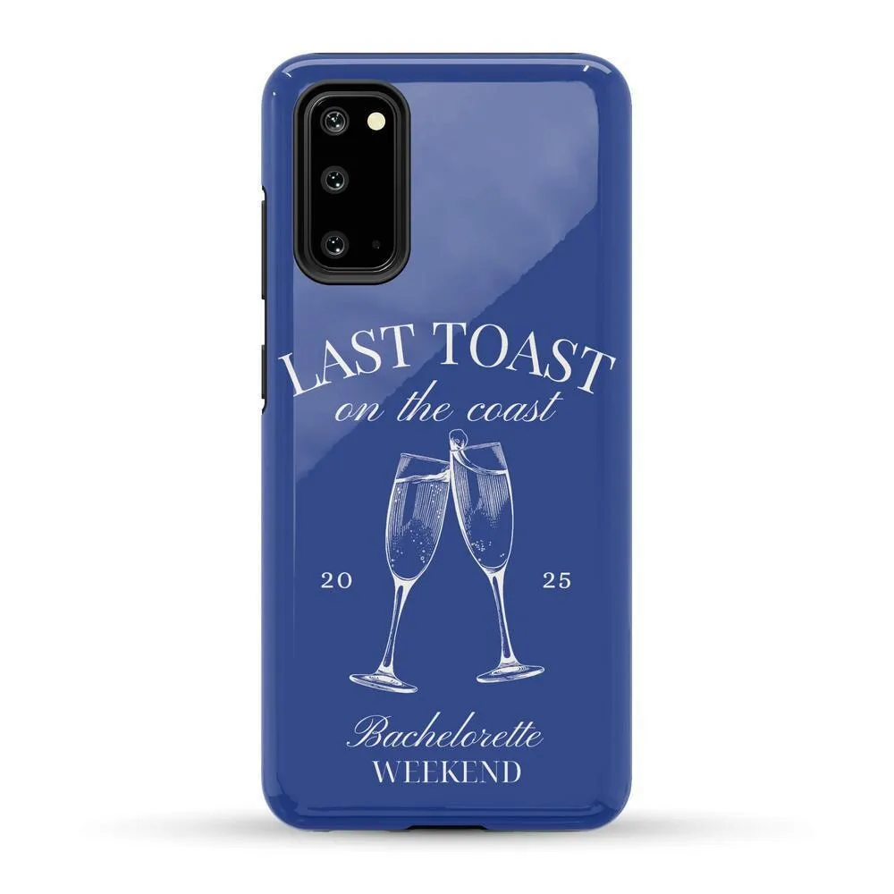 Clearance Price Last Toast | Blue Coastal Bachelorette Case  Almost Sold Out!
