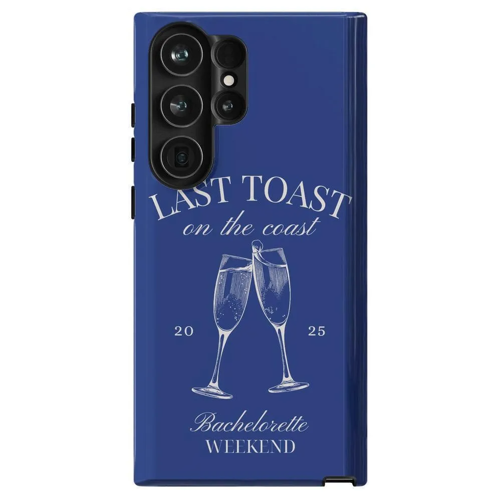 Clearance Price Last Toast | Blue Coastal Bachelorette Case  Almost Sold Out!