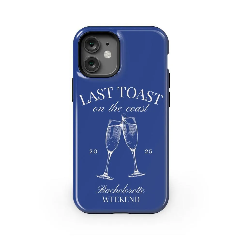 Clearance Price Last Toast | Blue Coastal Bachelorette Case  Almost Sold Out!