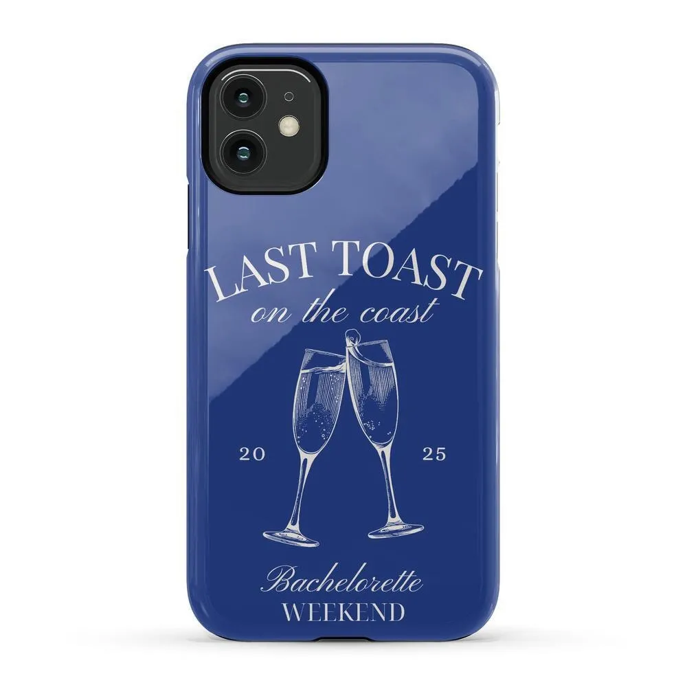 Clearance Price Last Toast | Blue Coastal Bachelorette Case  Almost Sold Out!