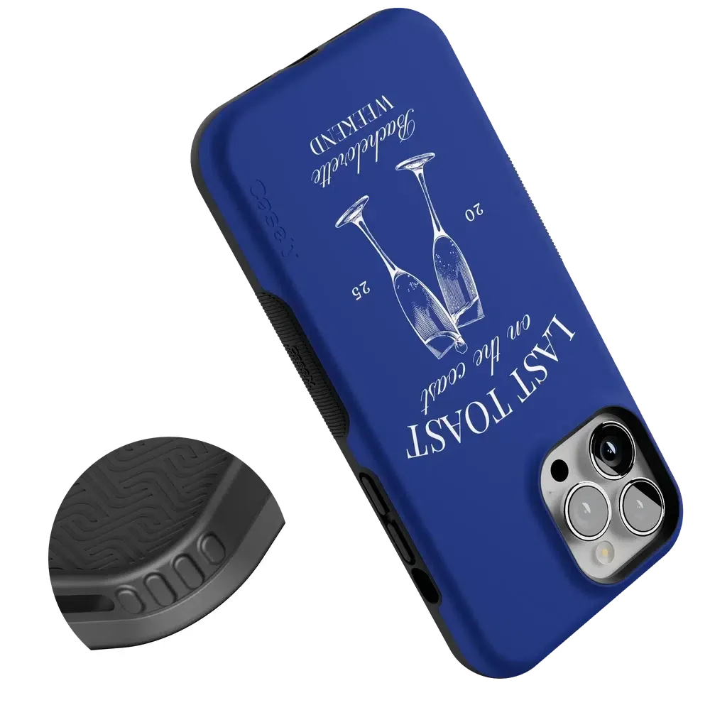 Clearance Price Last Toast | Blue Coastal Bachelorette Case  Almost Sold Out!