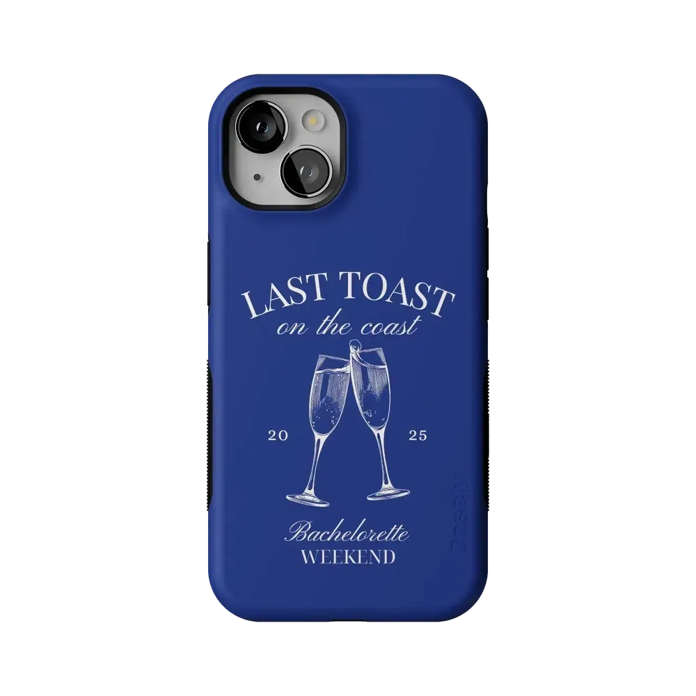 Clearance Price Last Toast | Blue Coastal Bachelorette Case  Almost Sold Out!