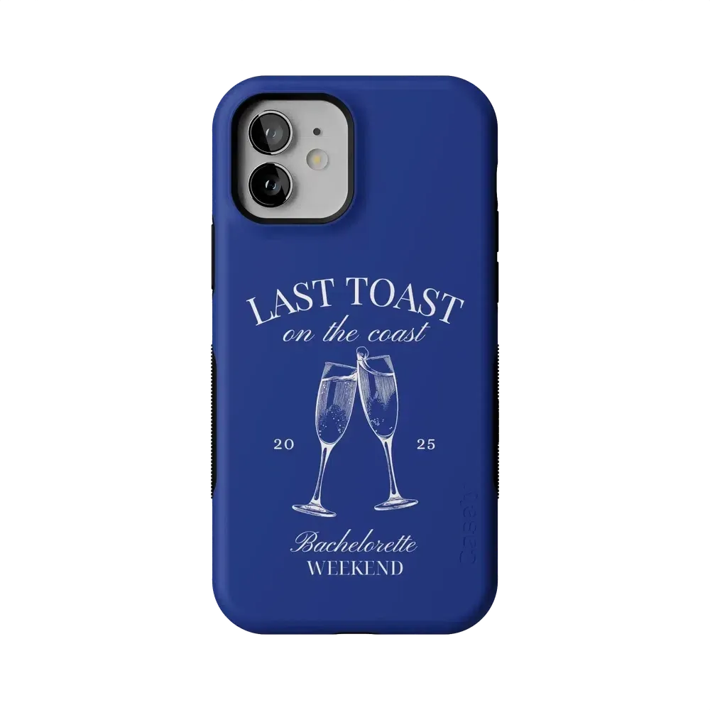 Clearance Price Last Toast | Blue Coastal Bachelorette Case  Almost Sold Out!