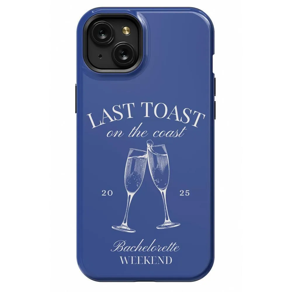 Clearance Price Last Toast | Blue Coastal Bachelorette Case  Almost Sold Out!