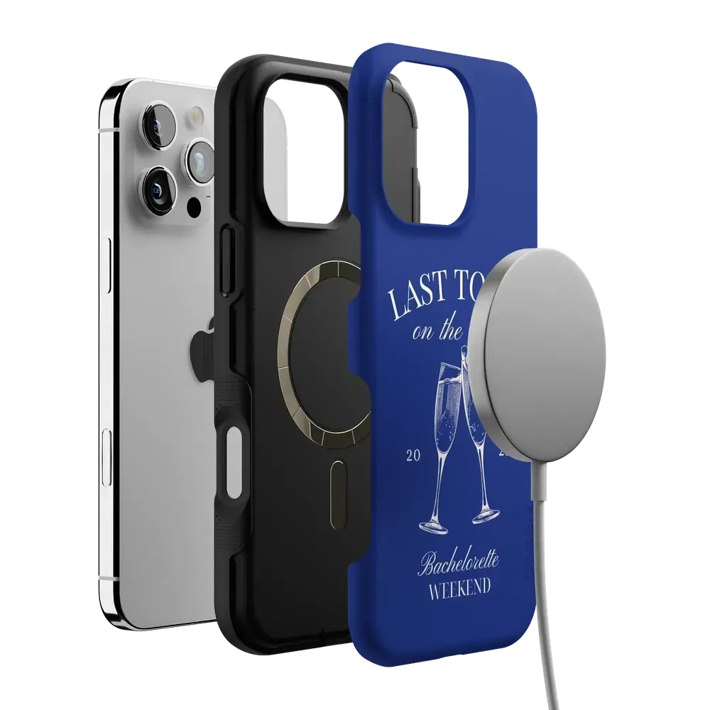 Clearance Price Last Toast | Blue Coastal Bachelorette Case  Almost Sold Out!