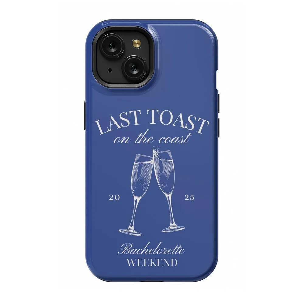 Clearance Price Last Toast | Blue Coastal Bachelorette Case  Almost Sold Out!