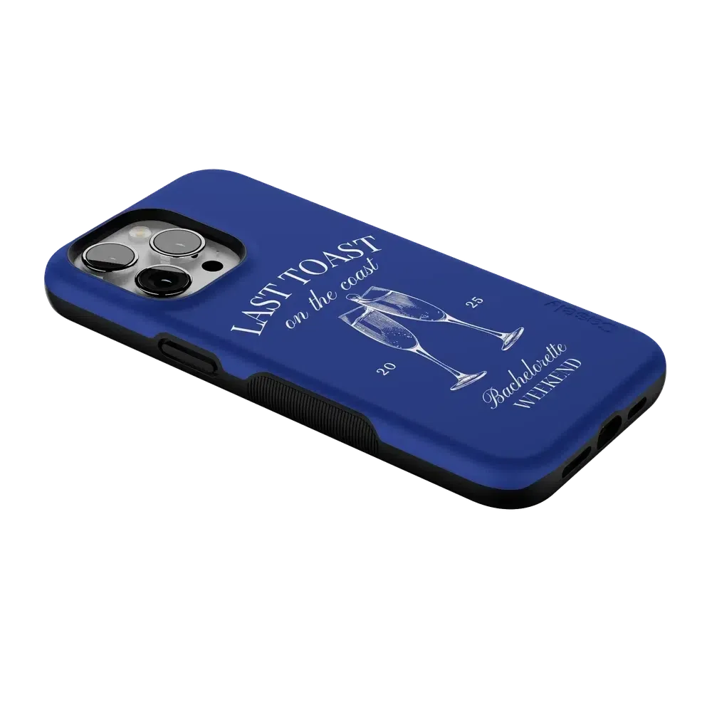Clearance Price Last Toast | Blue Coastal Bachelorette Case  Almost Sold Out!
