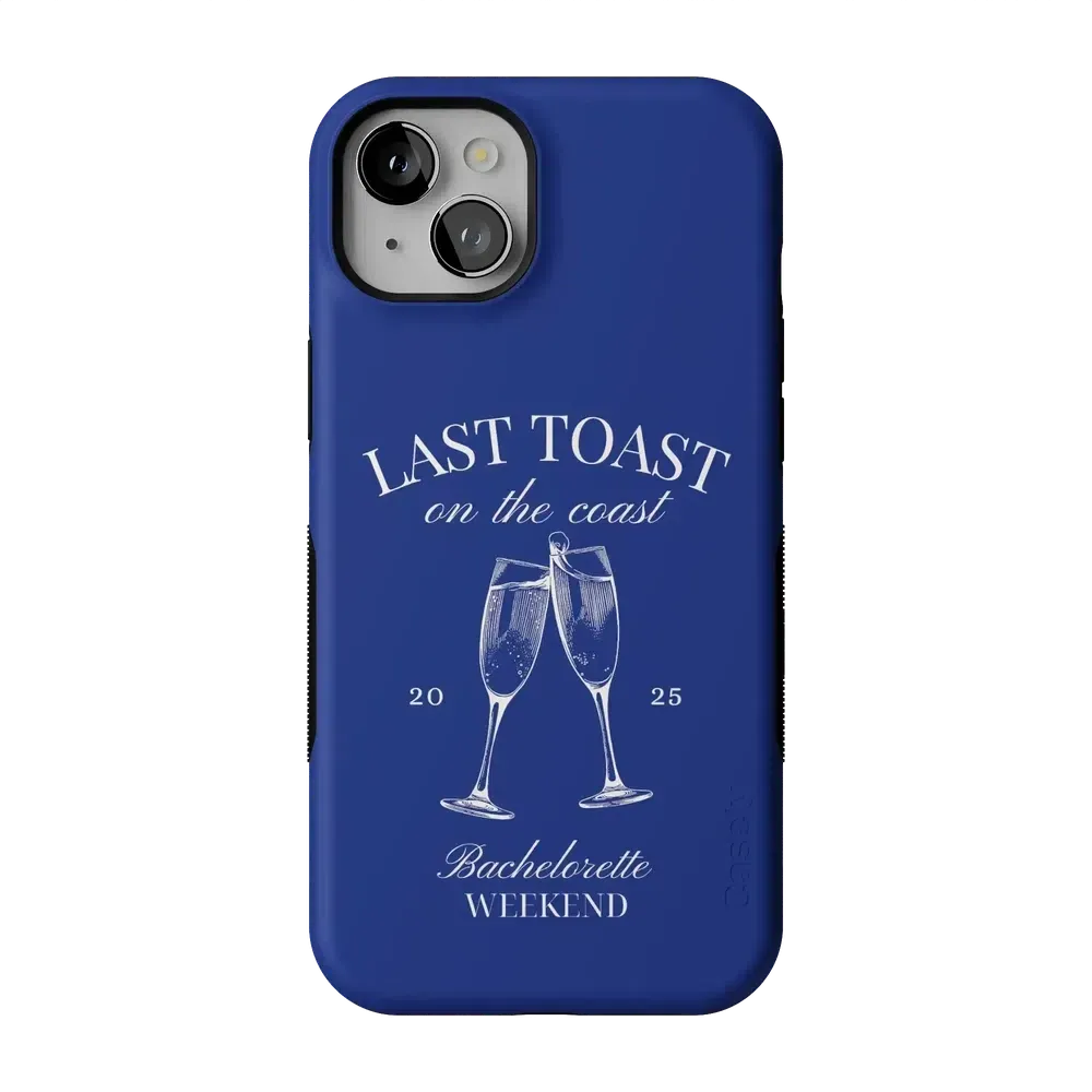 Clearance Price Last Toast | Blue Coastal Bachelorette Case  Almost Sold Out!