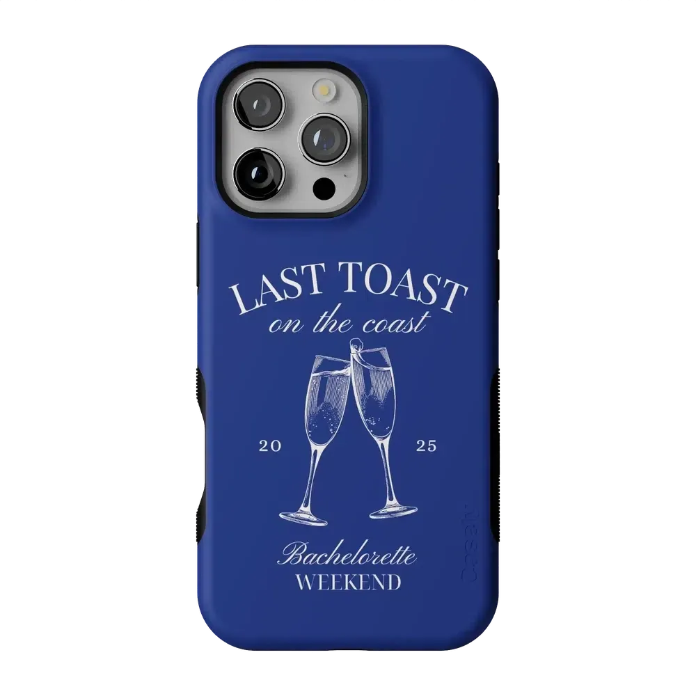 Clearance Price Last Toast | Blue Coastal Bachelorette Case  Almost Sold Out!