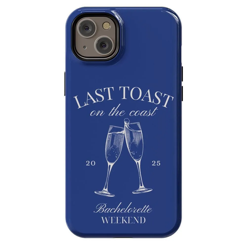 Clearance Price Last Toast | Blue Coastal Bachelorette Case  Almost Sold Out!