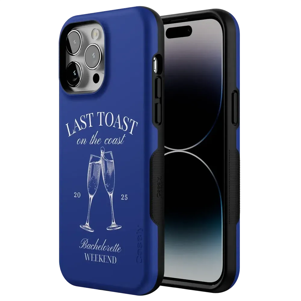 Clearance Price Last Toast | Blue Coastal Bachelorette Case  Almost Sold Out!