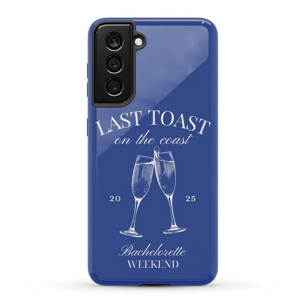 Clearance Price Last Toast | Blue Coastal Bachelorette Case  Almost Sold Out!