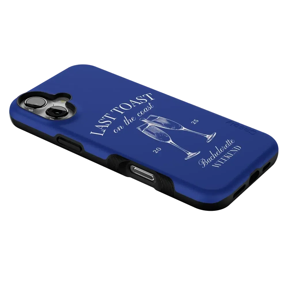 Clearance Price Last Toast | Blue Coastal Bachelorette Case  Almost Sold Out!